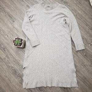 Autograph by Marks & Spencer Cashemere Sweater Dress Sz L Grey